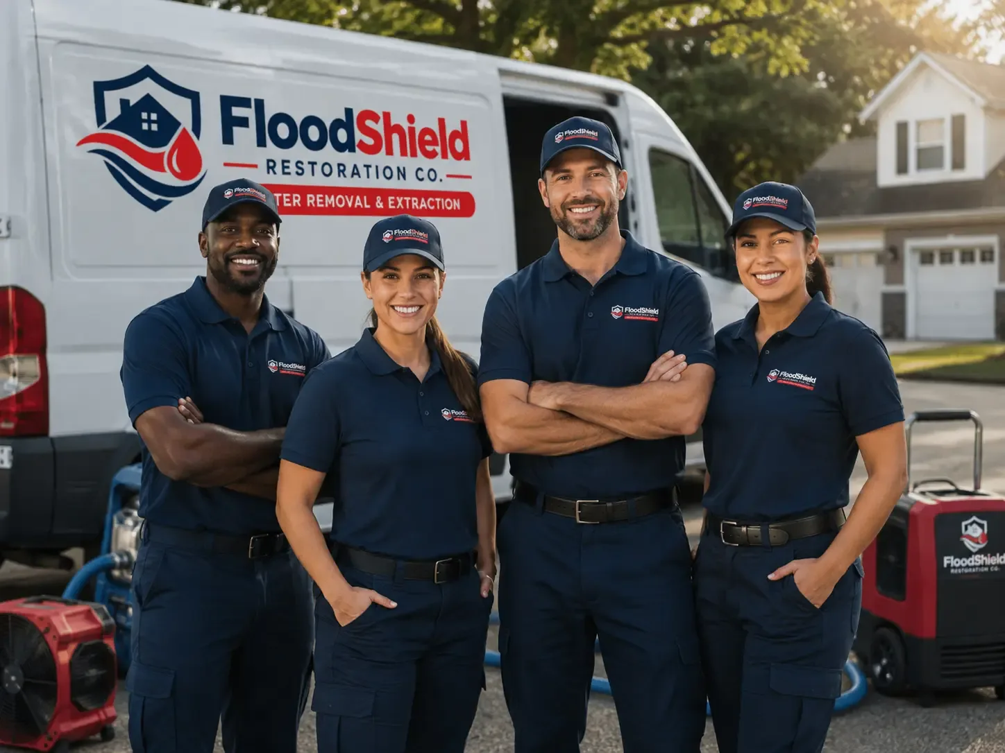 Flood Damage Restoration company in Wales, MA