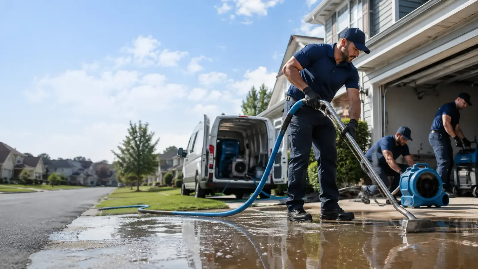 Flood Damage Restoration in Wales, MA